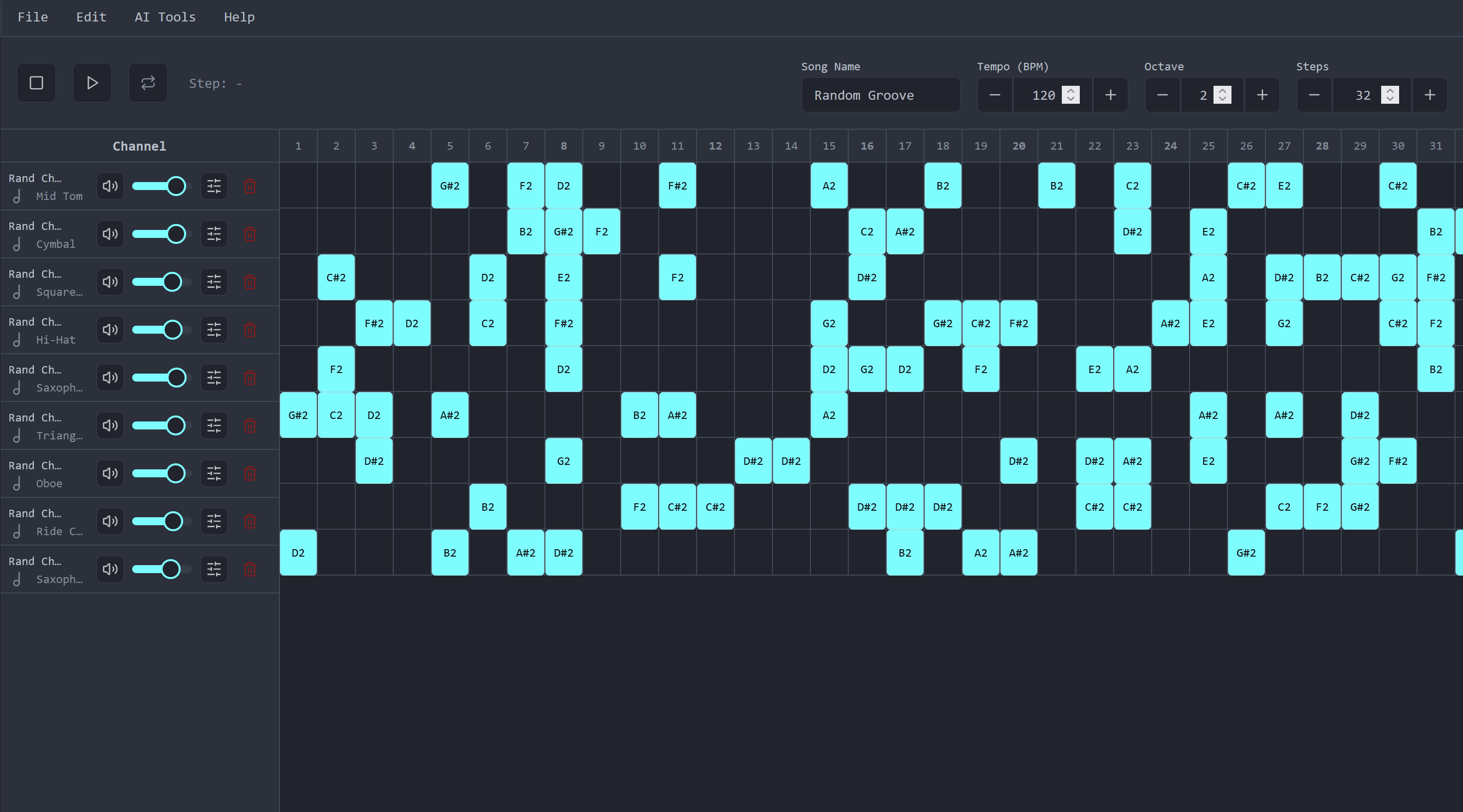 Chiptune Tracker banner